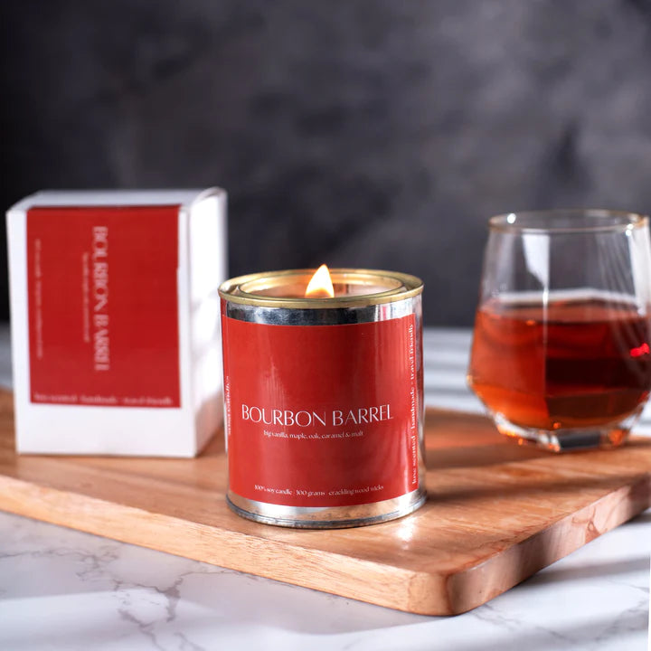 Wooden Wick Tin Candles | Crackling Fragrance & Eco-Vibes | Wooden Wick Candles