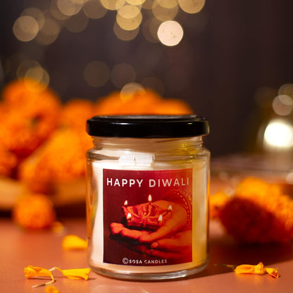 Happy Diwali Scented Candle