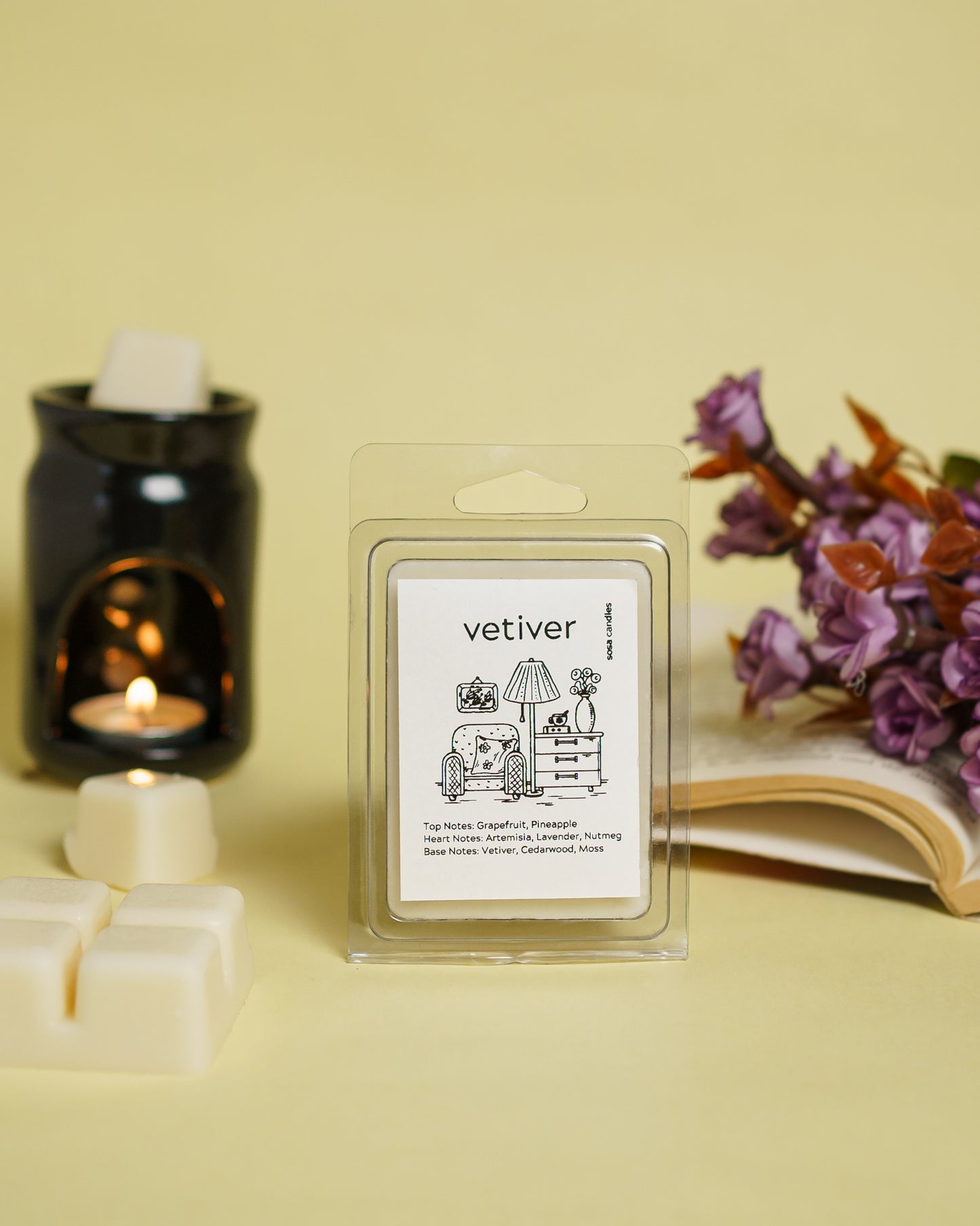 Vetiver Wax Melts