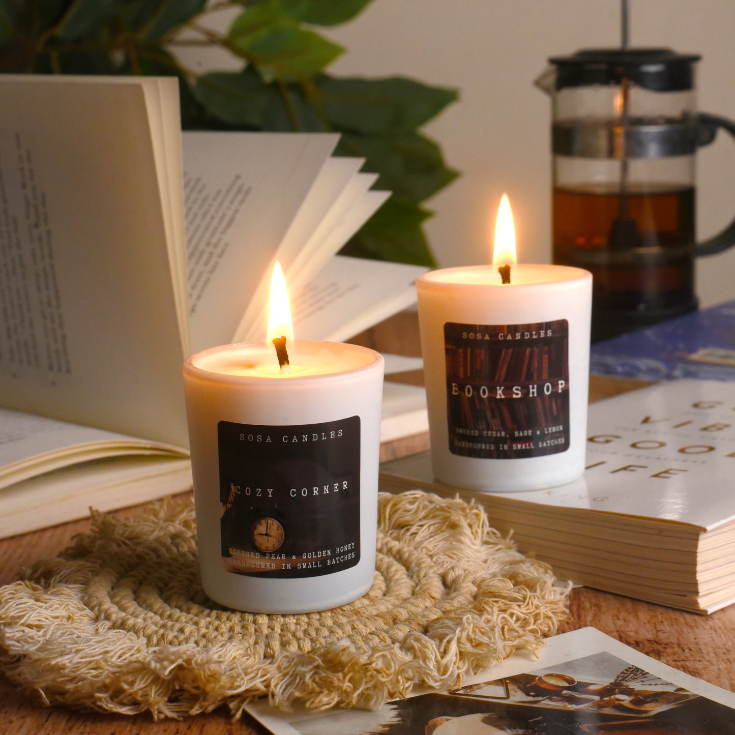 Book Shop Scented Candle