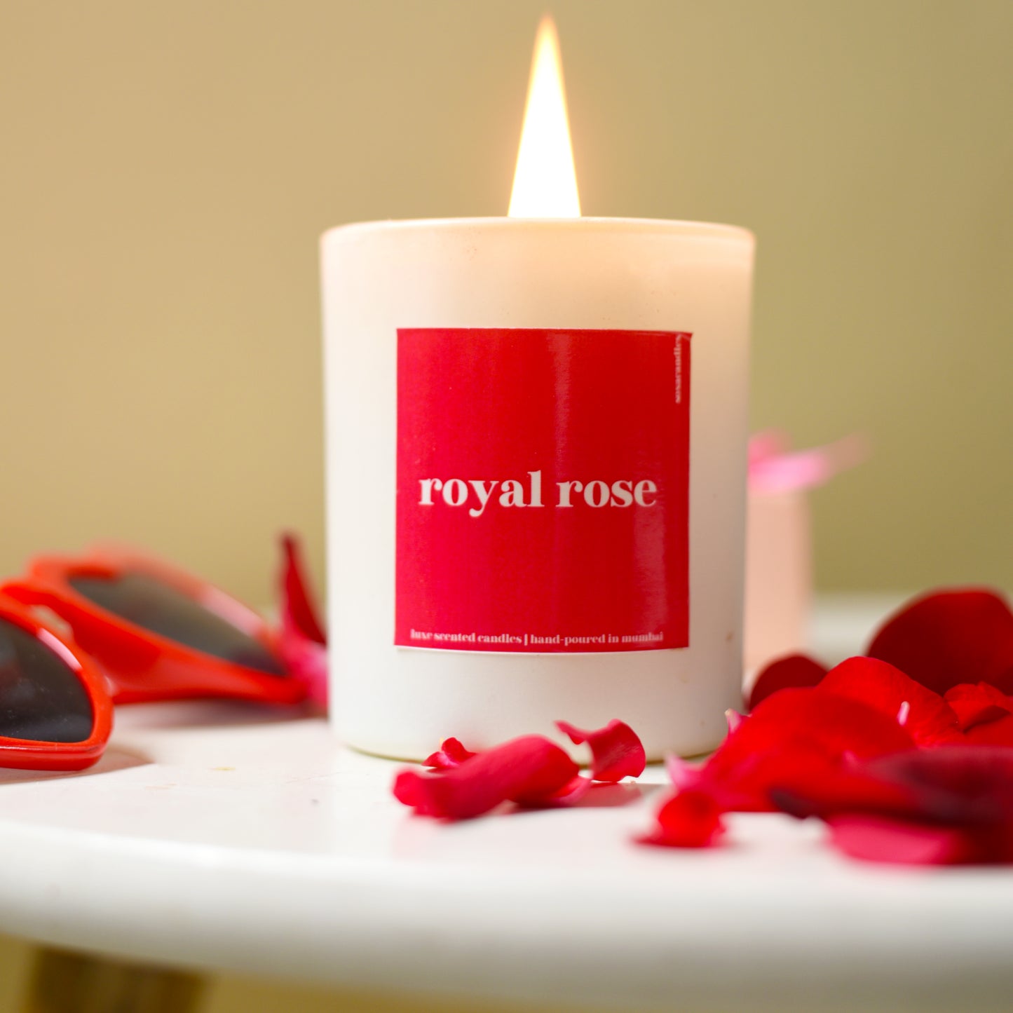 Royal Rose Scented Candle