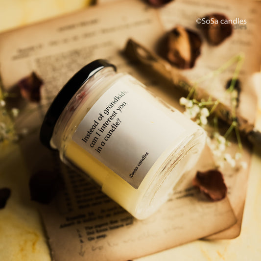 Can I Interest You In A Candle | Gifts for Grandparents