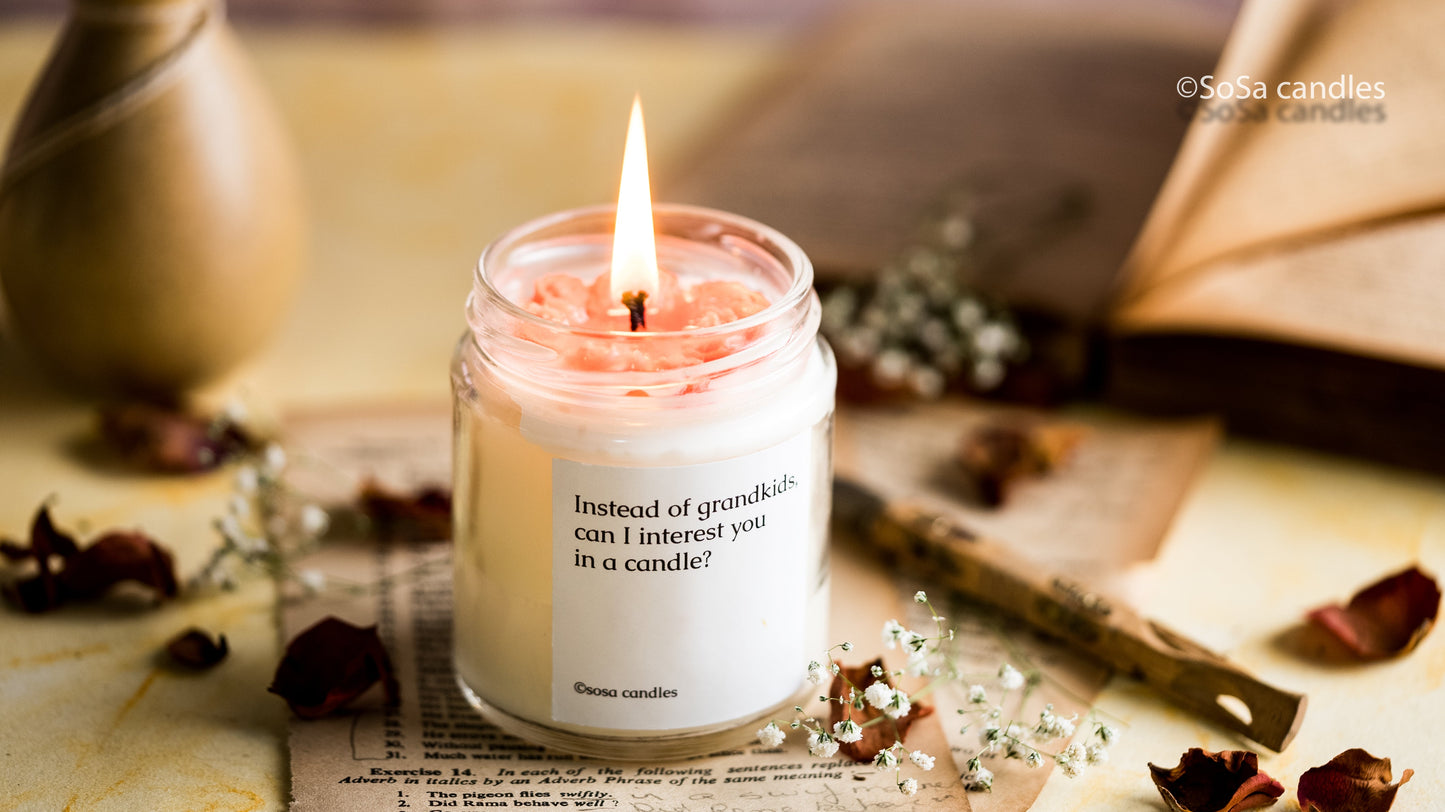 Can I Interest You In A Candle | Gifts for Grandparents