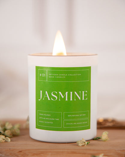 Jasmine Woodenwick Candle