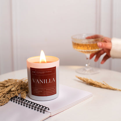 Vanilla Woodenwick Candle - The Warm Hug You Can Light